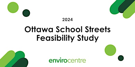 Ottawa School Streets Feasibility Study - Information Session primary image