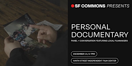 SF Commons Presents: Personal Docs primary image
