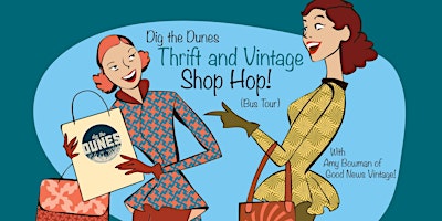 Primaire afbeelding van Let's Go! Vintage and Thrift Shop Hop Bus Tour