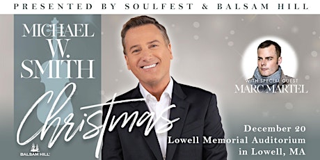 Michael W. Smith Christmas w/ special guest Marc Martel primary image