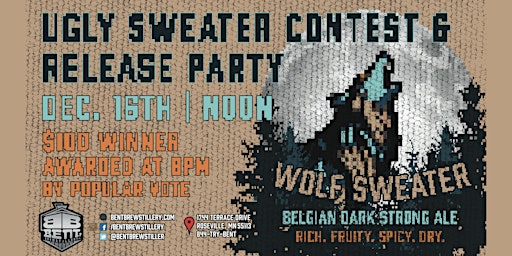 Beer Release Party - Wolf Sweater primary image
