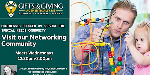 Gifts & Giving Networking Community: Businesses Service Special Needs primary image