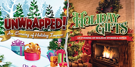 Imagem principal do evento Unwrapped! Holiday Improv + Holiday Gifts: An Evening of Readings and Song
