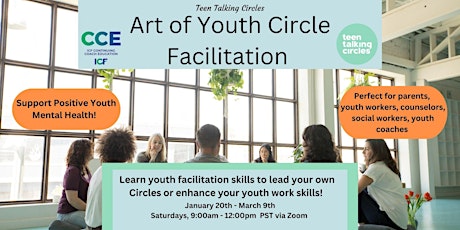 Imagen principal de Art of Youth Circle Facilitation  - Winter/ VIRTUAL