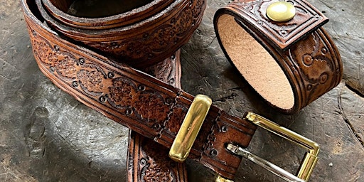 Stamped Leather Cuff and Belt Workshop