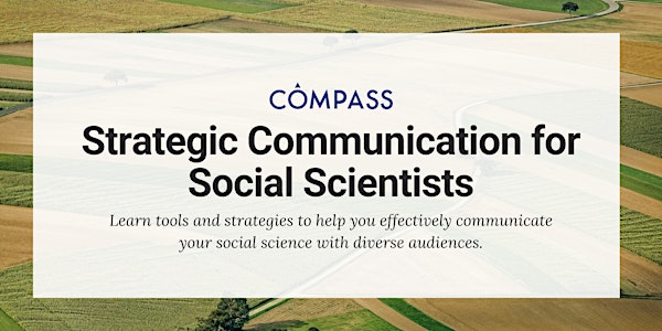 Strategic Communication for Social Scientists
