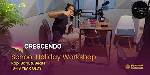 2 Day Rap Bars & Beats Holiday Workshop 13-18yr olds
