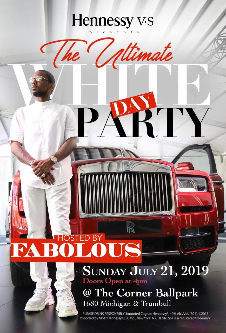 THE ULTIMATE WHITE PARTY HOSTED BY FABOLOUS