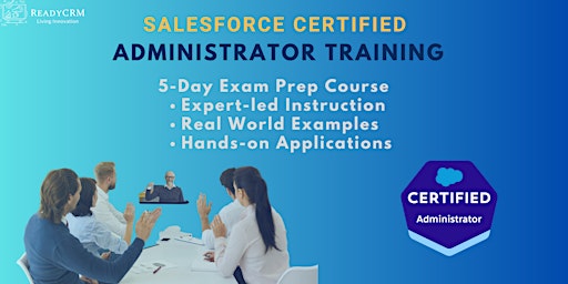 Immagine principale di Salesforce Certified Administrator Training - Virtual 