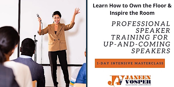 Public Speaker Training for Up-and-Coming Speakers