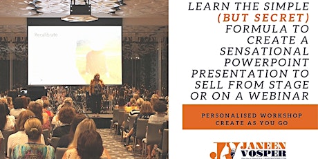 Imagem principal do evento Step-by-Step Masterclass – How To Create a Dynamic PowerPoint Presentation