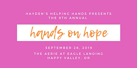 9th Annual Hands on Hope Benefit primary image