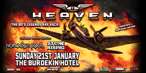 Heaven – The 80’s Legends are back in Sydney primary image