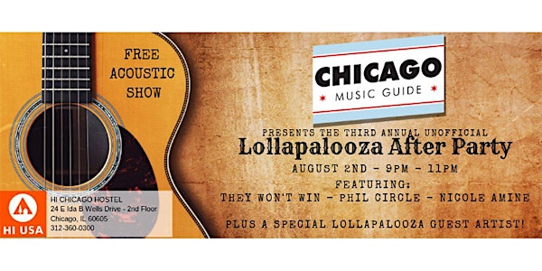 Free Lollapalooza After Party - Acoustic Show