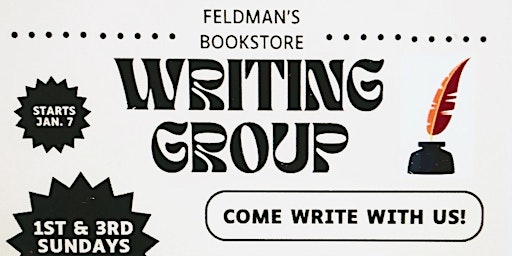 Imagem principal do evento Feldman’s Books Writing Group