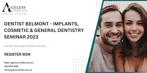 Imagem principal do evento Dentist Belmont - Implants, Cosmetic & General Dentistry Seminar 2023