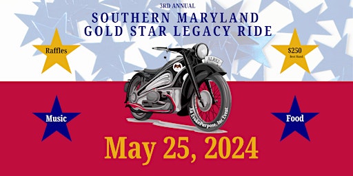 Imagem principal do evento The Southern Maryland Gold Star Legacy Ride