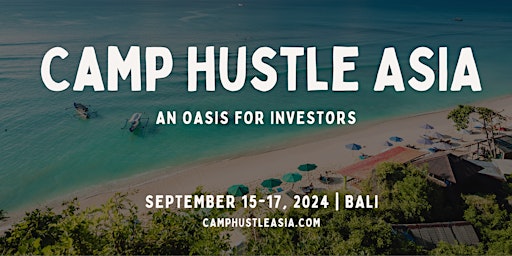 Imagem principal do evento Camp Hustle Asia 2024