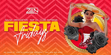 Fiesta Fridays inside Zen Lounge