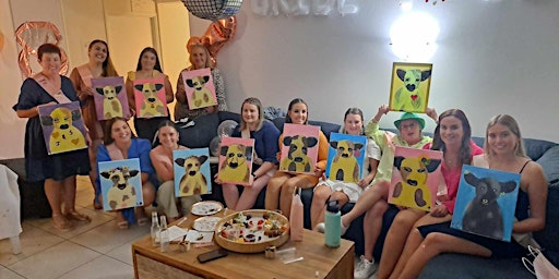 Paint and Sip session in City with byo drinks on Thursdays primary image