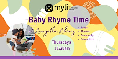 Primaire afbeelding van Baby Rhyme Time at Leongatha Library