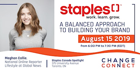 Staples x Change Connect After 5 - A Balanced Approach to Building your Brand primary image