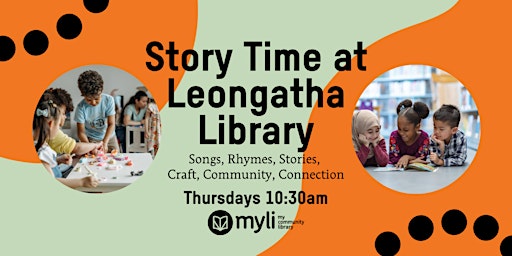 Imagem principal do evento Story Time at Leongatha Library