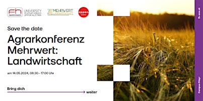 Primaire afbeelding van Agrarische Fachtagung zu Digitalisierung, Versorgungssicherheit &Innovation