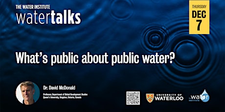 WaterTalk: What’s public about public water? primary image