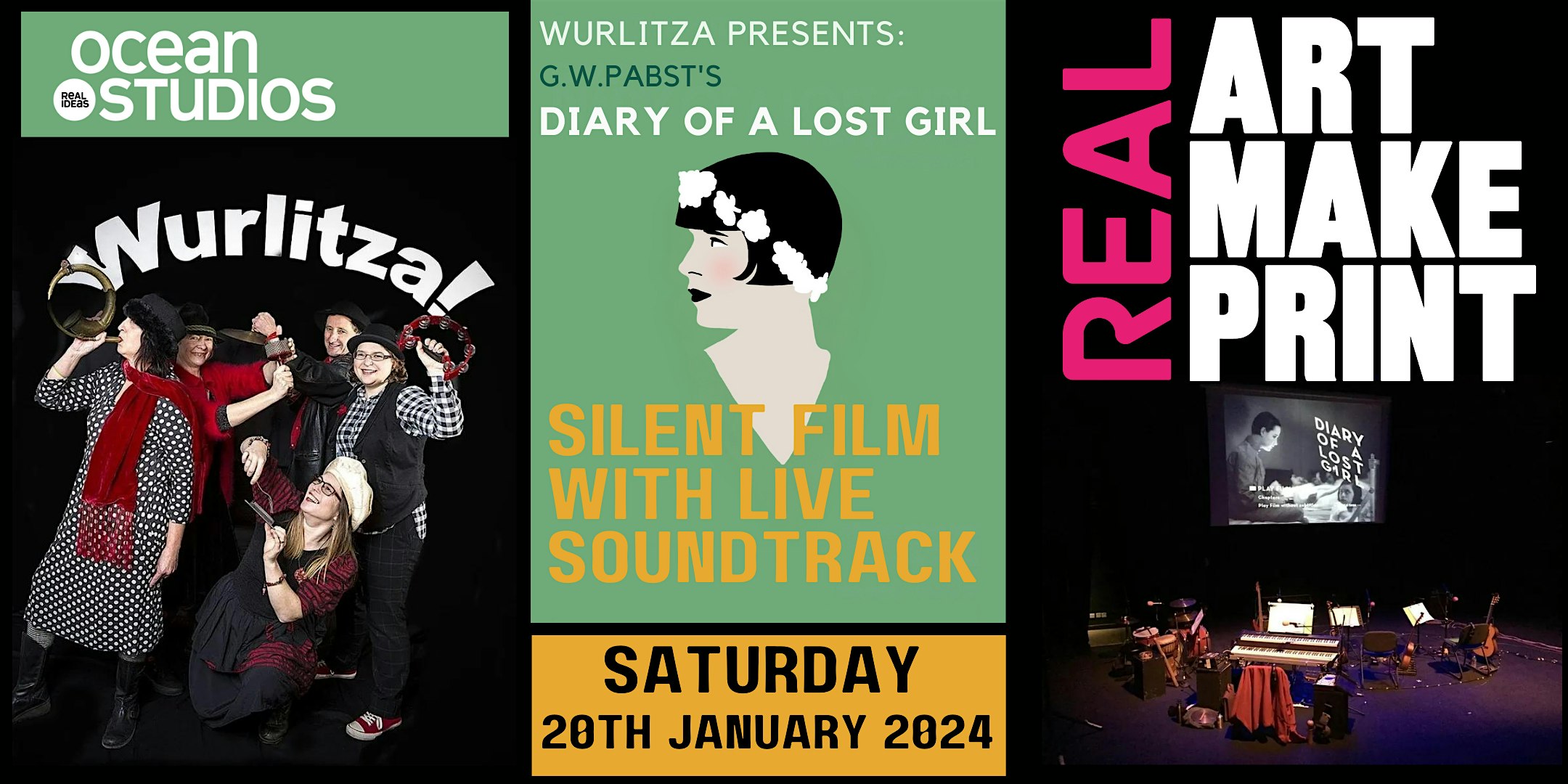 DIARY OF A LOST GIRL: SILENT FILM WITH LIVE SOUNDTRACK FROM WURLITZA