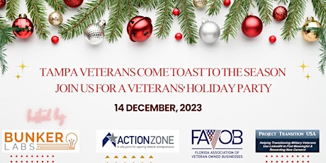 Toast to the Season: Join Us for a Veterans' Holiday Party primary image