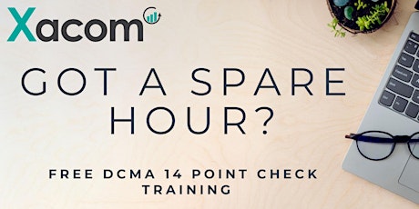 Imagem principal do evento Introduction to DCMA 14 Point Check