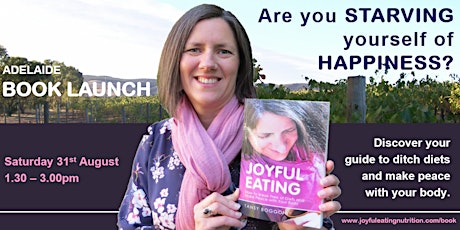 Joyful Eating: Adelaide Book Launch with Author, Tansy Boggon primary image