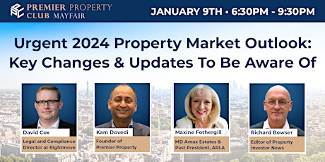 Hauptbild für Urgent 2024 Property Market Outlook: Key Changes & Updates To Be Aware Of