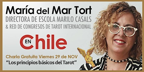 Imagen principal de María del Mar Tort en Chile : Charla Gratuita “Los principios básicos del Tarot”.