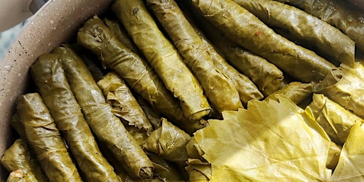 Imagem principal do evento Cuisine of Different Cultures-Stuffed Grape Leaves