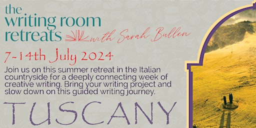 Primaire afbeelding van Writing Retreat Tuscany 2024