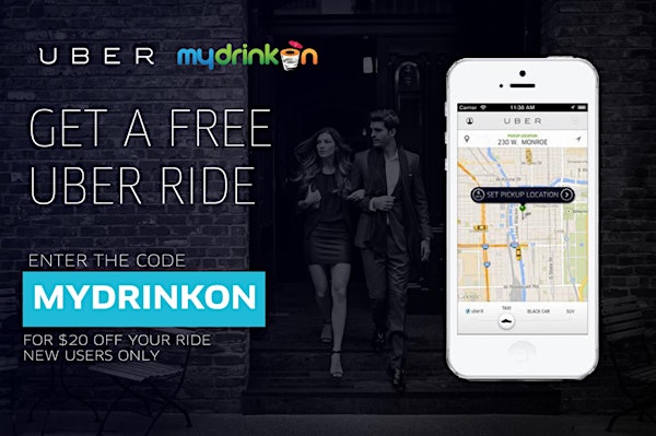 2014 San Diego Free $20 Uber Car Service Credit 