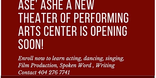 Ase' Ashe' Theater Arts Center primary image