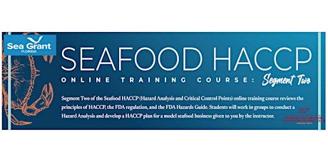 Virtual Seafood HACCP Segment Two Training