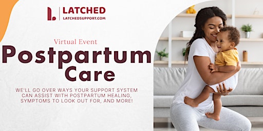 Imagem principal do evento Postpartum Care Workshop - Virtual