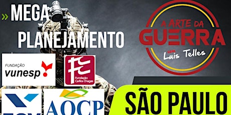 Imagem principal do evento SÃO PAULO-SP | ARTE DA GUERRA - MEGA PLANEJAMENTO