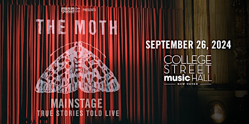 The Moth Mainstage  primärbild