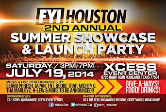 2nd Annual Summer Launch & Showcase primary image