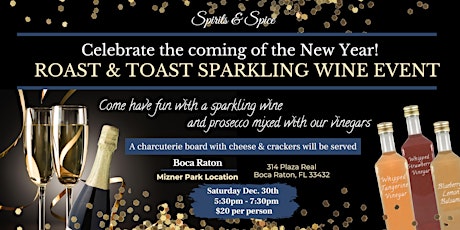 New Years Sparkling Wine Event - Boca primary image