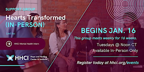 Hearts Transformed - Support Group