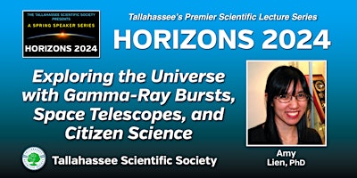 Hauptbild für TSS Horizons 2024 Exploring the Universe  with Amy Lien