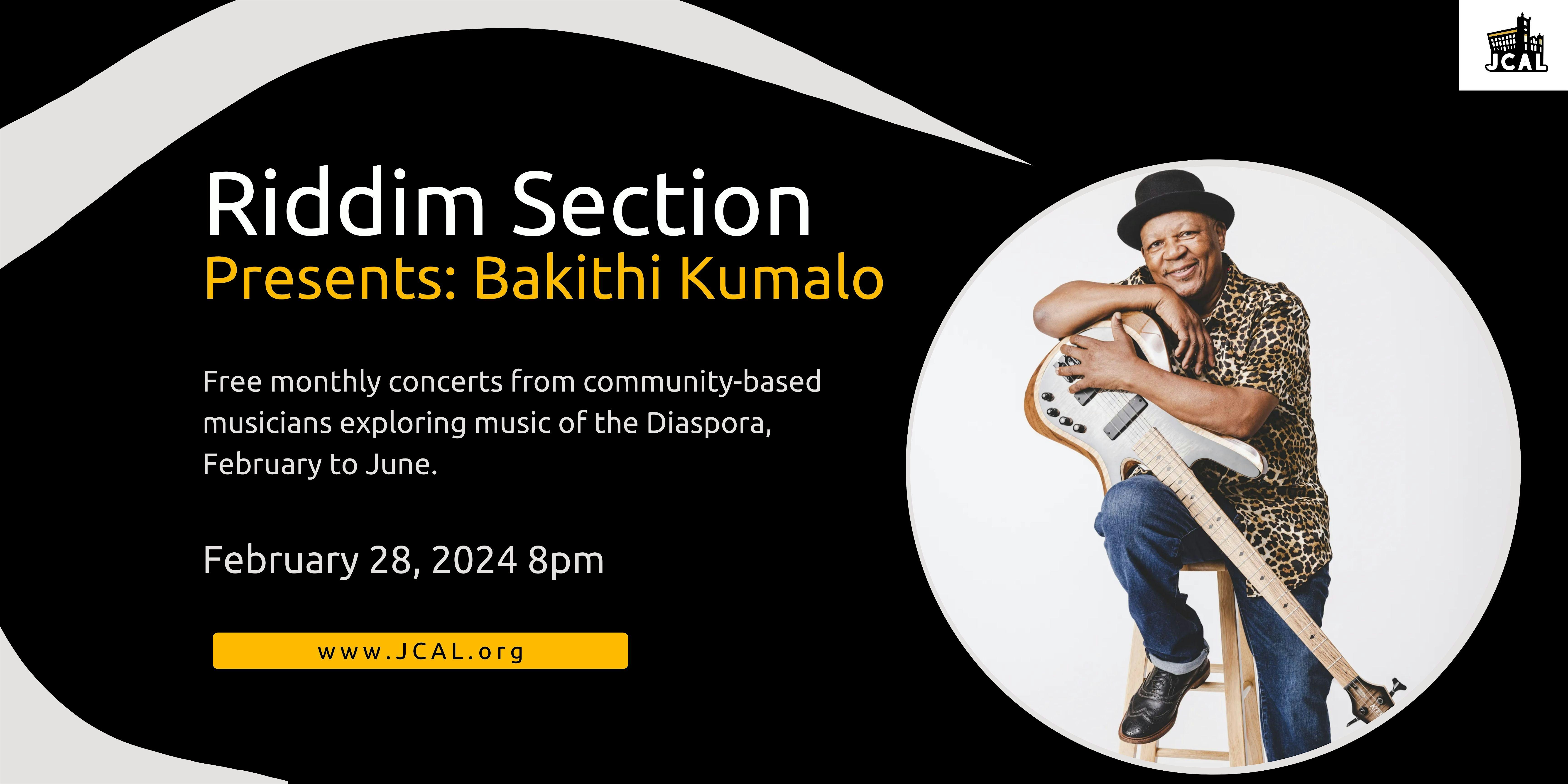 Riddim Section Presents: Bakithi Kumalo and Friends