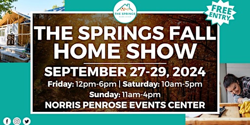 Immagine principale di Colorado Springs Fall Home Show, September 2024 
