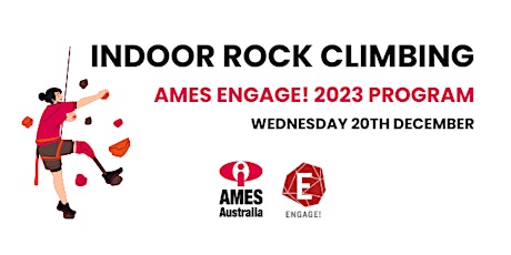 INDOOR ROCK CLIMBING - AMES Engage! 2023 primary image